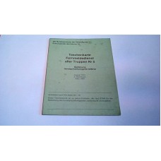 NATO SEM52 OPERATORS BOOKLET IN GERMAN